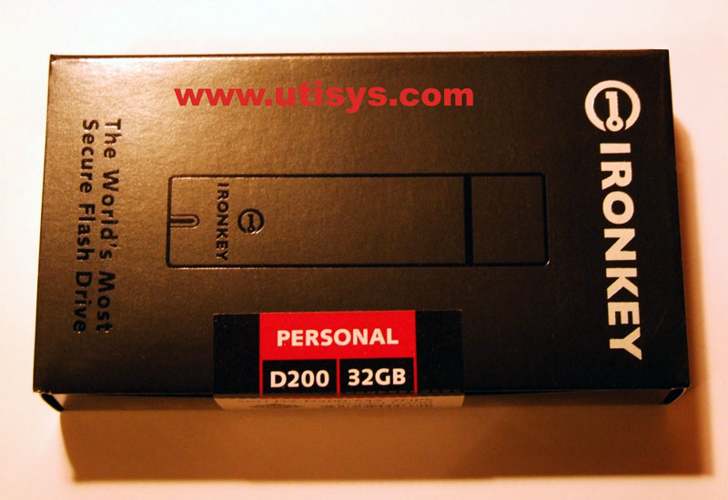 32GB IronKey D200 Personal уникальная защищенная USB флеш память
